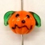 Puppy Pumpkin Lamp Bead