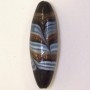 Black Feather Bead