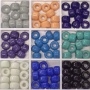 Glass Crow Beads