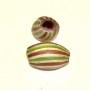 Oval Red Core Chevron