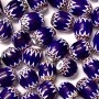 8x11mm Blue Chevron