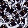 9x12mm Black Chevron