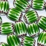 9x12mm Green Chevron