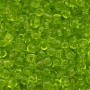 8/0 Trans Green Seed Beads