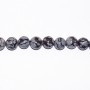 Snowflake Obsidian 4mm Round