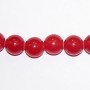 Red Jade Synthetic 8mm Round