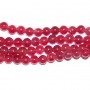 Synthetic Red Jade 4mm Round