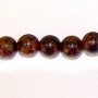 Mahogany Obsidian 6mm Round