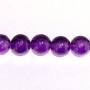 Synthetic Amethyst 8mm Round