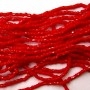 12/0 3 cuts Op Dk Red