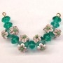 Emerald Lavendar Flower Set