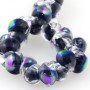 Boro Teardrop Electric Plum