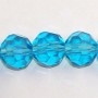 Crystal Round 8mm Blue Aqua