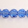 Crystal Round 8mm Med Blue