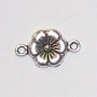 Pewter Flower Link