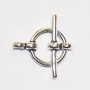 Pewter Circle Toggle