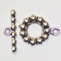 Bumpy pewter Toggle
