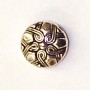 Pewter Awareness Ribbon Power Bead