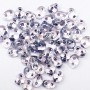 Twin Bead Crystal Gray Lined