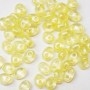 Twin Bead Canary Pearl