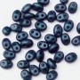 Twin Bead Galaxy Blue Pearl