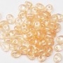 Twin Bead Apricot Pearl