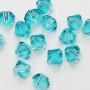 6mm Light Turquoise Crystals