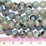 Kiwi Round 8mm Beads