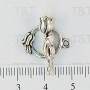 Rose Toggle Clasp