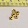 Gold spacer bead