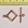 Copper Square Toggles