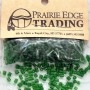 3mm Hunter Green Tube Beads