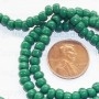 Size 5/0 Pine Green Pony Beads