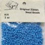Turquoise Blue 8/0 Seed Beads