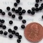 Black Size 8/0 Seed Beads