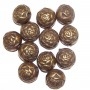 Gold Rosebud Beads