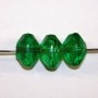 Green Vasaline Beads