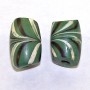 Combed Green Collector Bead