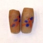 Brown Spoted Bead