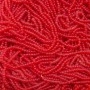 11/0 Trans Red seed bead