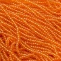 11/0 Trans Orange Luster Seed beads