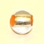 Orange Foil Round