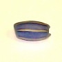 Oval Melon Blue Stripe